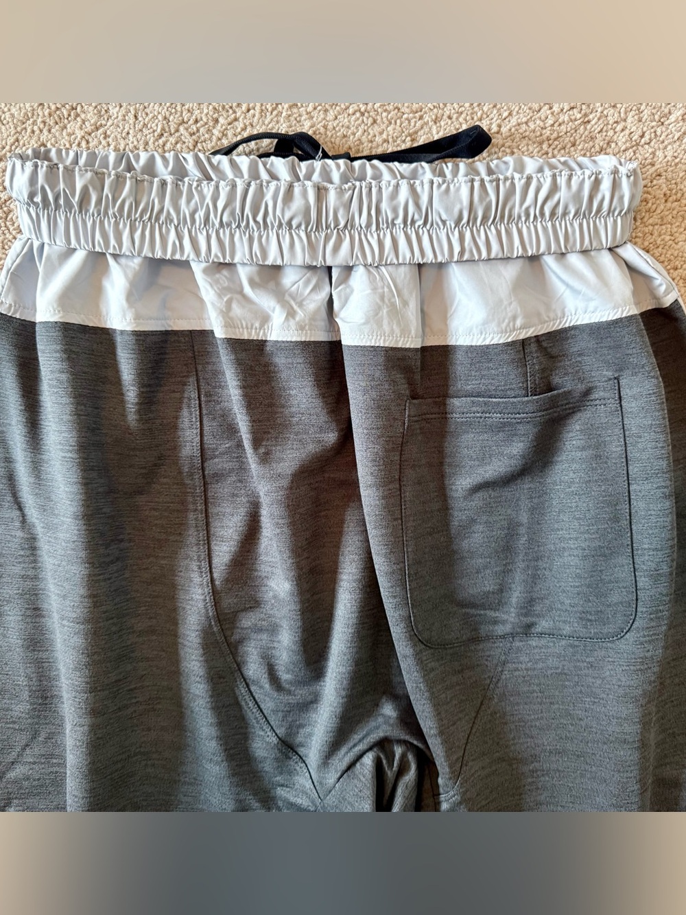 Free People Movement Total Package Pant Black Heather Combo Size Small NWOT - Picture 10 of 13